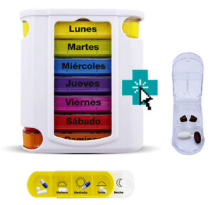 Pastillero Semanal con cortador Acofar