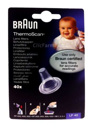 Braun ThermoScan Protectores Desechables LF 40