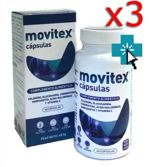 Movitex 60 cápsulas x3