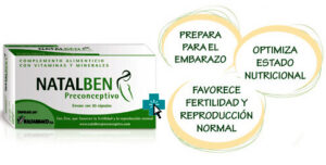 Natalben Preconceptivo 30 cápsulas