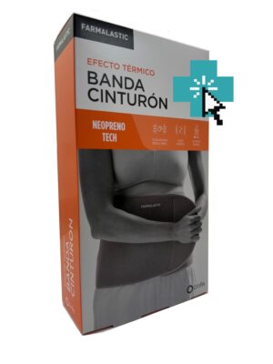 Farmalastic Banda Cinturón Neopreno Térmico
