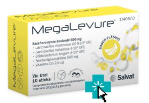MegaLevure 10 Sticks Plátano