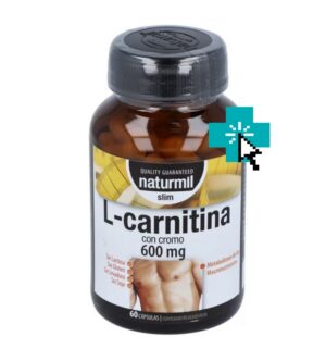 Naturmil L-carnitina con cromo 600 mg