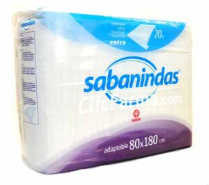 Sabanindas Protector de Cama 80x180 cm