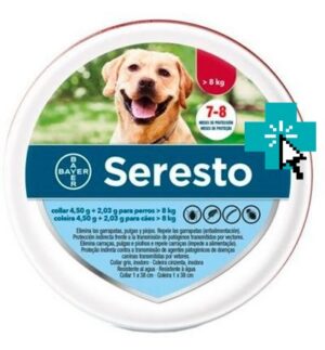 Seresto Collar Perros más de 8 Kg