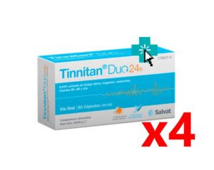 Tinnitan Duo 24 h 4x60 cápsulas